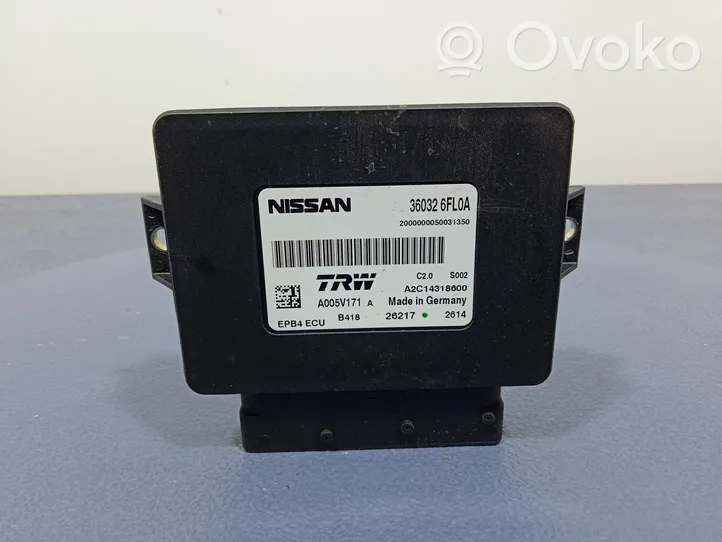 Nissan Qashqai Muut ohjainlaitteet/moduulit 360326FL0A
