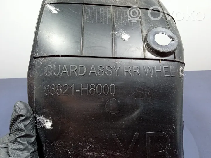 KIA Rio Revestimientos de la aleta guardabarros antisalpicaduras trasera 86821-H8000
