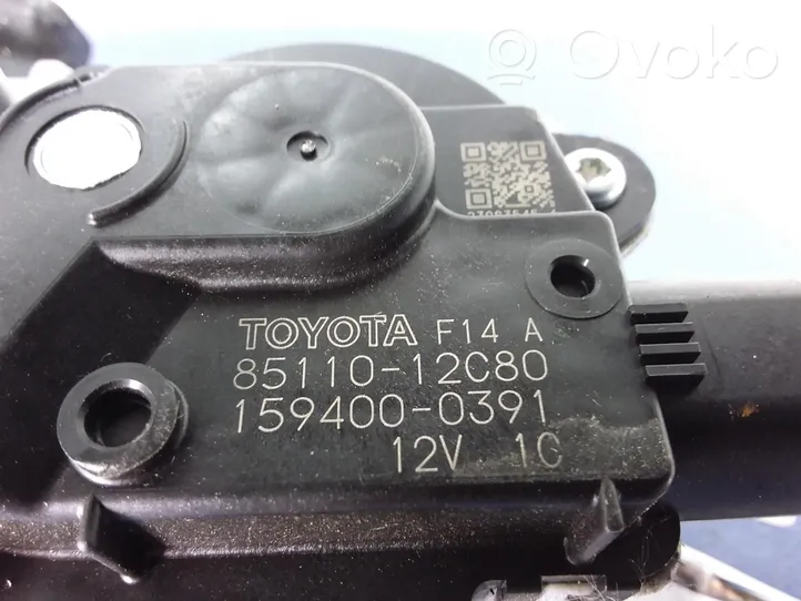 Toyota Corolla E10 Tringlerie et moteur d'essuie-glace avant 85110-12C80