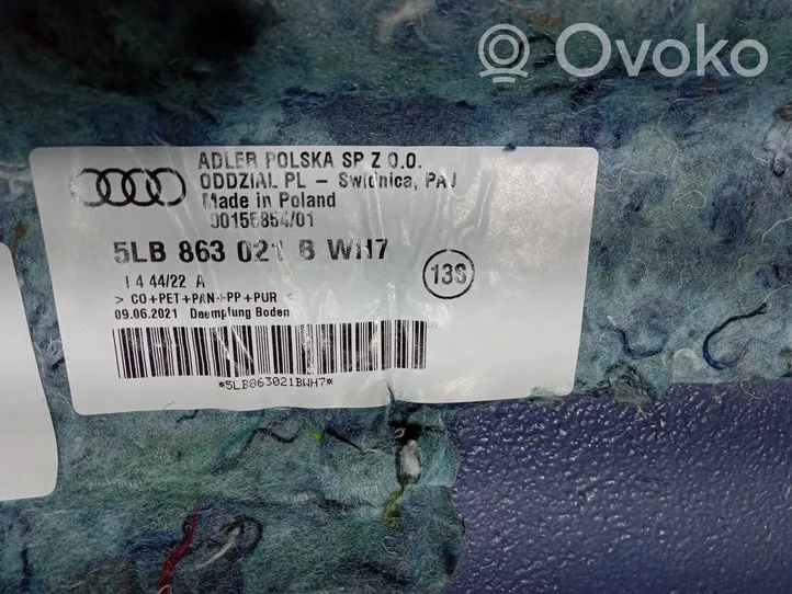 Audi Q4 Sportback e-tron Wykładzina podłogowa przednia 5LB863021B