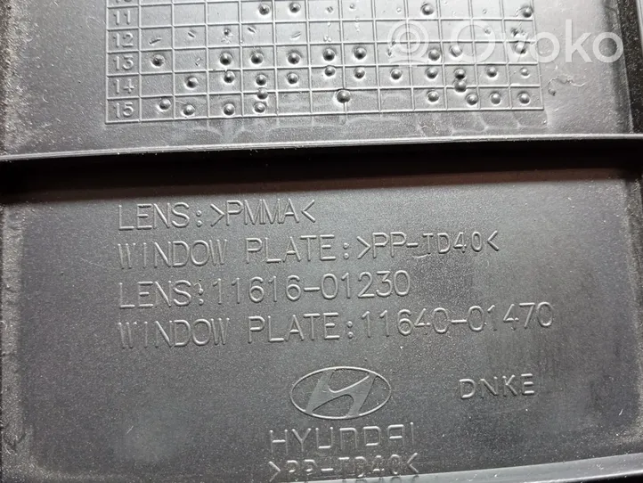 Hyundai i40 Compteur de vitesse tableau de bord 11616-01230