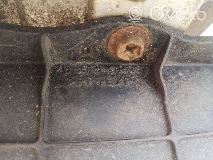 Toyota Land Cruiser (J150) Moldura del faldón lateral 7586260030