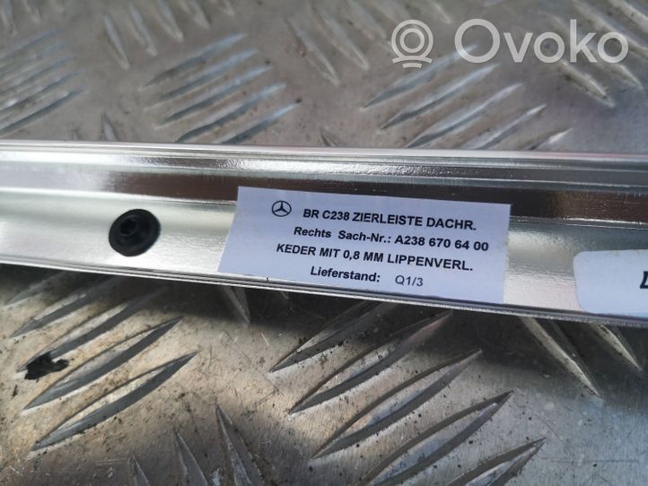 Mercedes-Benz E W238 Katon muotolistan suoja A2386706400