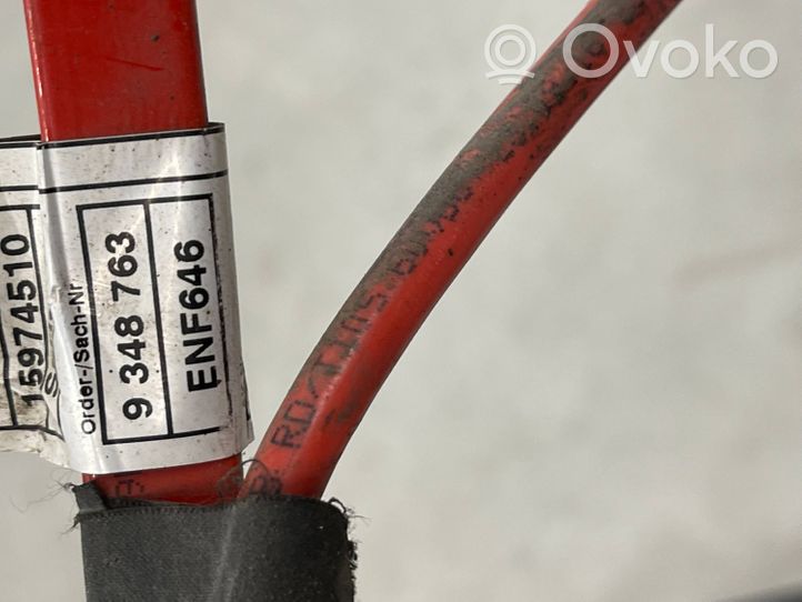 BMW 3 F30 F35 F31 Cable positivo (batería) 9348763