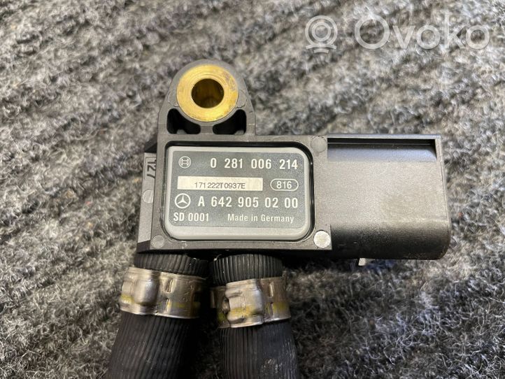 Mercedes-Benz GL X166 Exhaust gas pressure sensor A6429050200