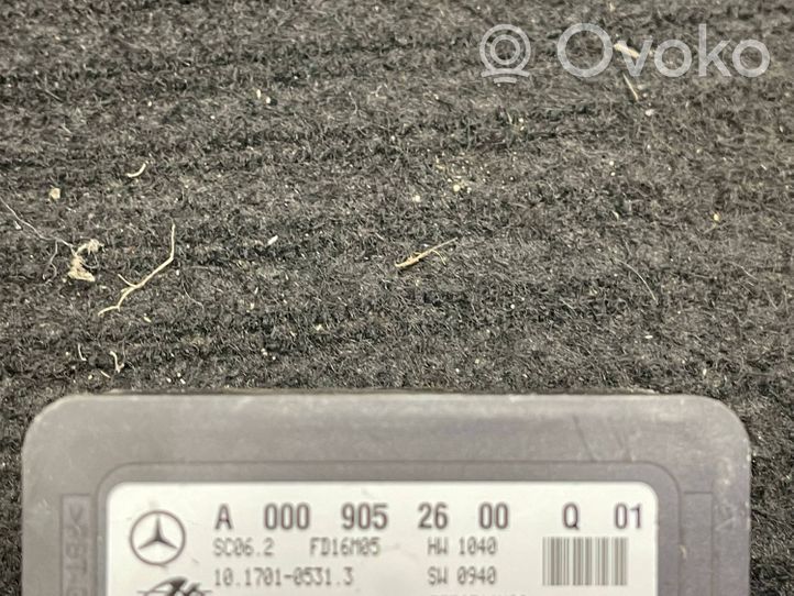 Mercedes-Benz GLE (W166 - C292) ESP acceleration yaw rate sensor A0009052600