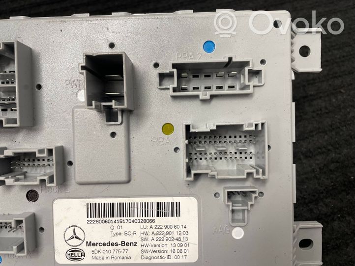 Mercedes-Benz C W205 Module confort A2229024813