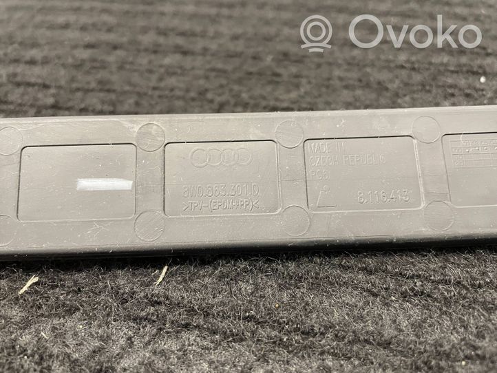 Audi A5 Wkładka schowka tunelu środkowego 8W0863301D