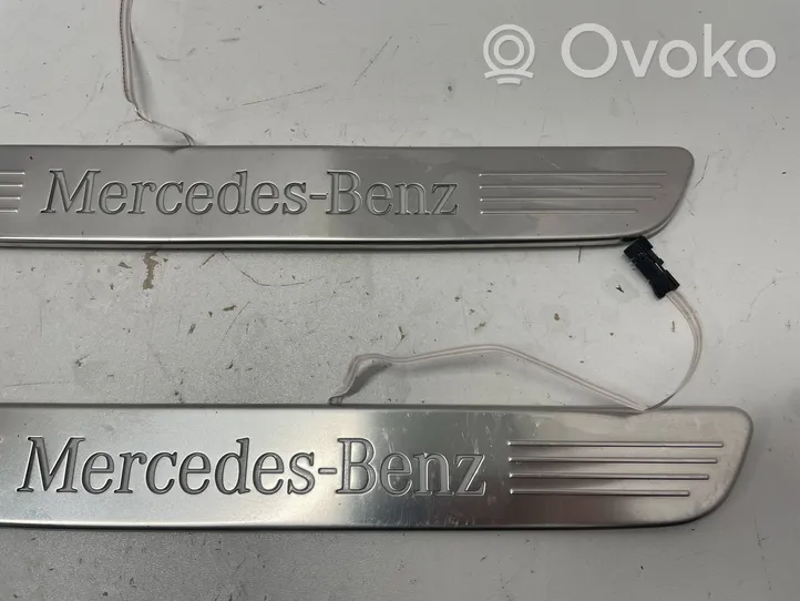 Mercedes-Benz C W205 Copertura del rivestimento del sottoporta anteriore A2056807003