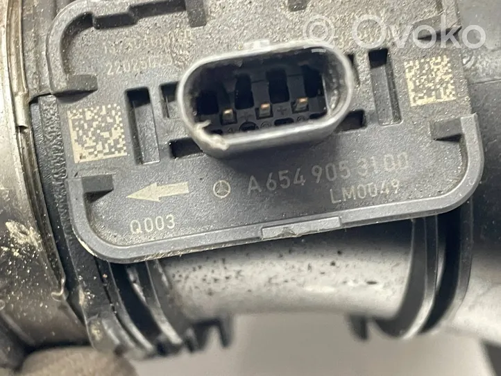 Mercedes-Benz GLE W167 Część rury dolotu powietrza A0005848806