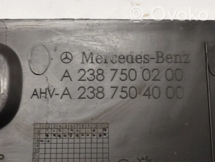 Mercedes-Benz E W213 Cache serrure de hayon/coffre arrière A2387500200