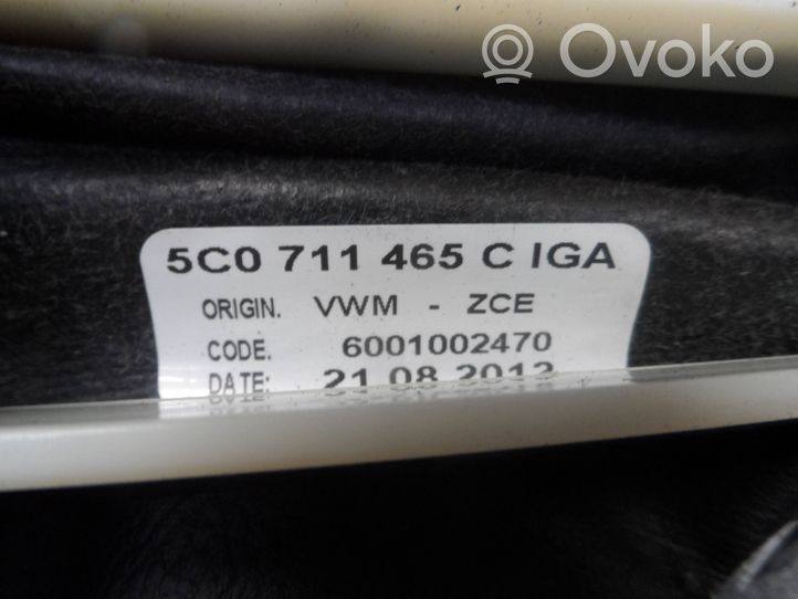 Volkswagen Beetle A5 Leva del freno a mano/freno di stazionamento 5C0711465C