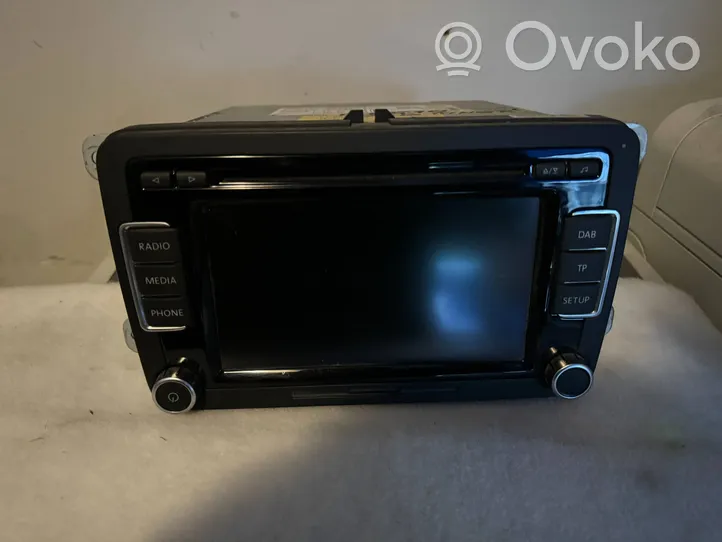 Volkswagen Golf VI Unità principale autoradio/CD/DVD/GPS 3C8035195G