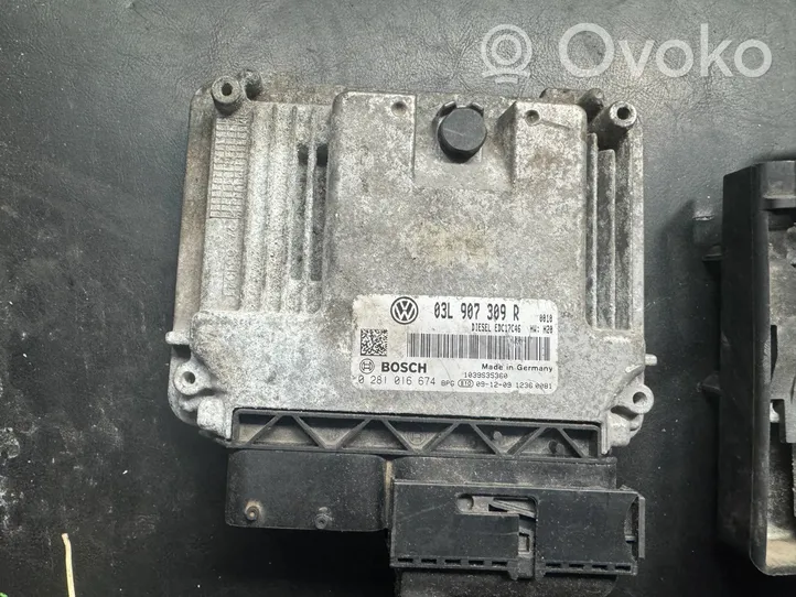 Volkswagen Golf VI Sterownik / Moduł ECU 03L907309R