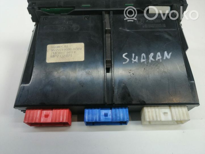 Volkswagen Sharan Panel klimatyzacji 55580561