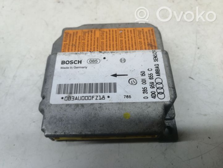 Audi A8 S8 D2 4D Module de contrôle airbag 4D0959655C