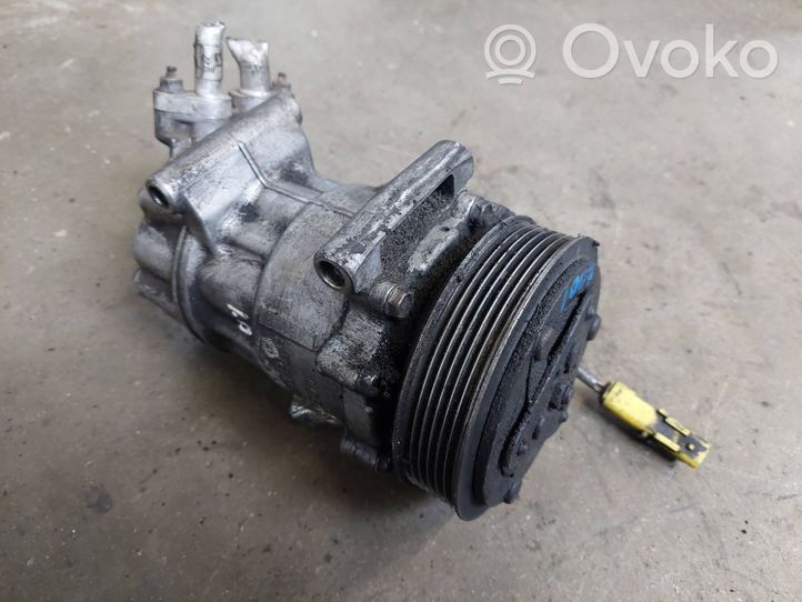 Peugeot 1007 Ilmastointilaitteen kompressorin pumppu (A/C) 9655195180