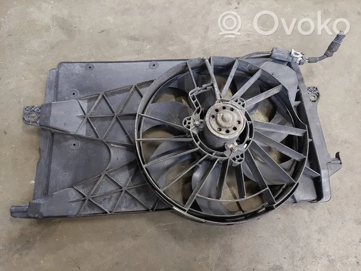 Opel Meriva A Ventilatore di raffreddamento elettrico del radiatore 13127261