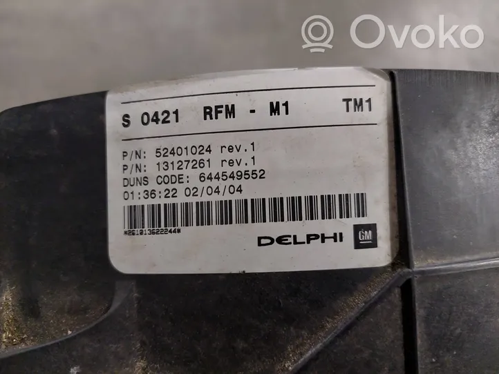 Opel Meriva A Ventilateur de refroidissement de radiateur électrique 13127261