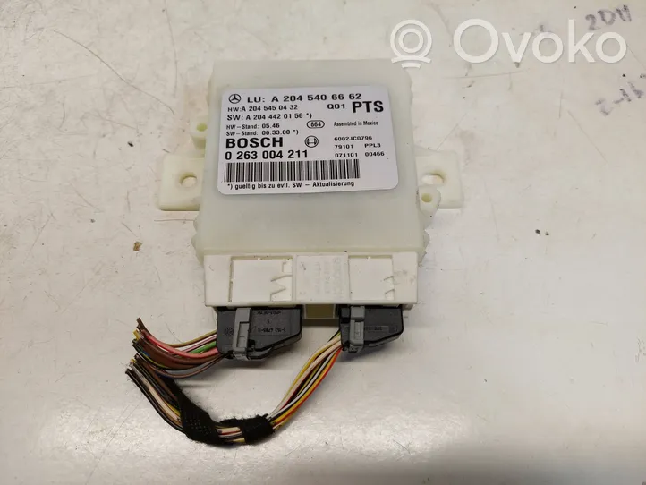 Mercedes-Benz C W204 Parking PDC control unit/module A2045406662