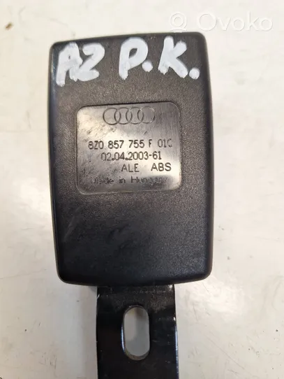 Audi A2 Etuistuimen turvavyön solki 8Z0857755