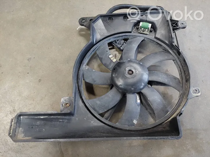 Opel Meriva A Electric radiator cooling fan 52406445