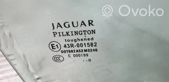 Jaguar XF Vetro del finestrino della portiera posteriore 43R001582