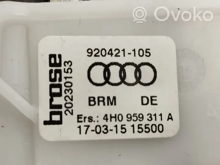 Audi A8 S8 D4 4H Istuimen säätömoottori 4H0959805
