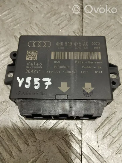 Audi A6 S6 C7 4G Unité de commande, module PDC aide au stationnement 4H0919475AG