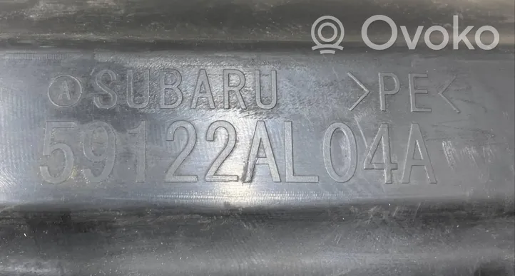 Subaru Outback (BS) Rivestimento paraspruzzi parafango posteriore 59122AL04A