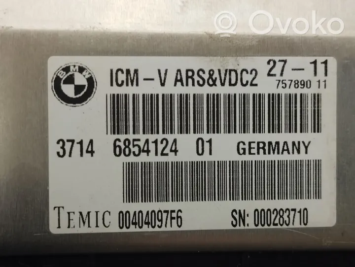 BMW 6 F12 F13 Piekares vadības bloks 6854124