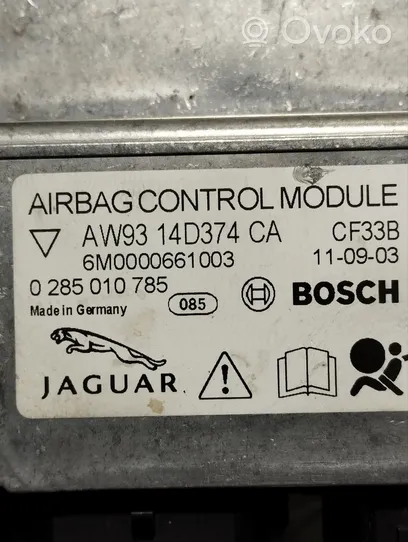 Jaguar XJ X351 Centralina/modulo airbag AW9314D374CA