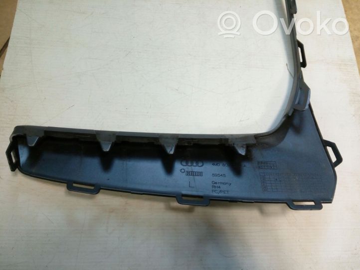 Audi Q7 4M Front bumper splitter molding 4M0807299A