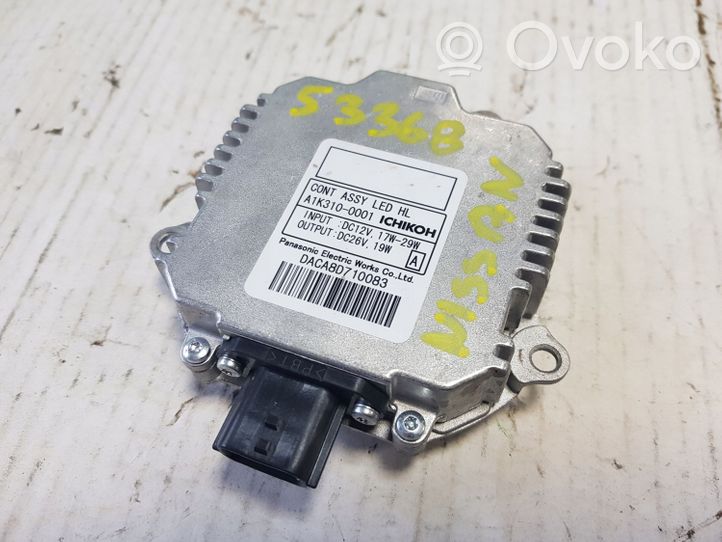 Nissan Leaf I (ZE0) Module de contrôle de ballast LED 490012F910