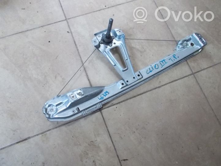 Renault Clio III Rear door manual window regulator 