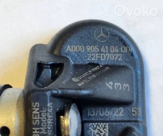 Mercedes-Benz ML W166 Czujnik ciśnienia opon 0009054104