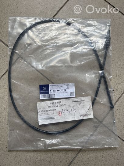A2038800559 Mercedes-Benz C AMG W203 Трос замка капота двигателя, 15.00 ...