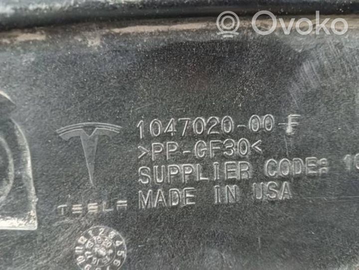 Tesla Model X Travesaño del parachoques delantero 104702000F