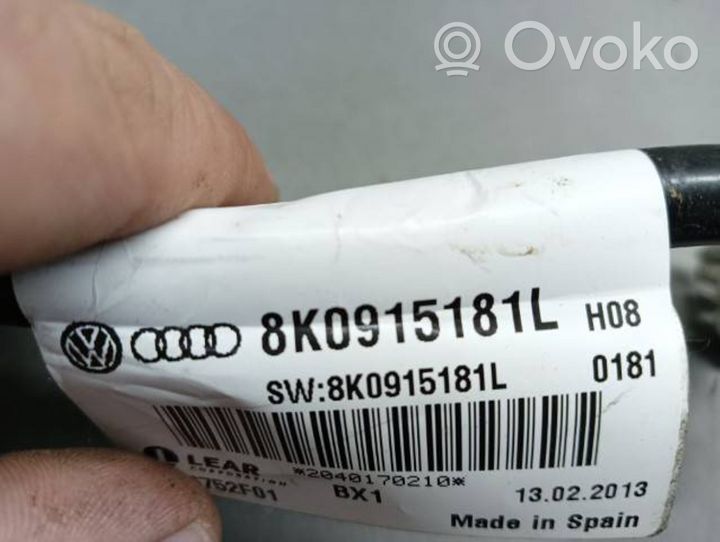 Audi A1 Minus / Klema / Przewód akumulatora 8K0915181L