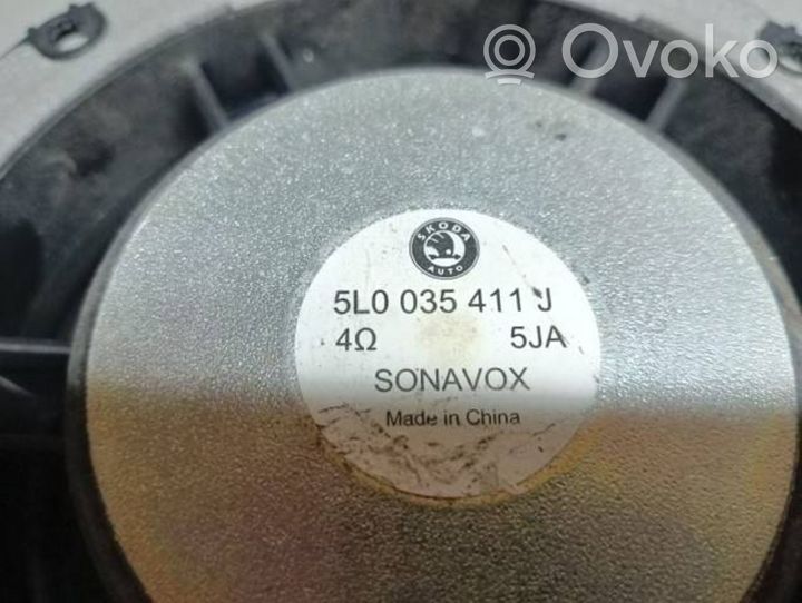 Skoda Yeti (5L) Altoparlante portiera posteriore 5L0035411J