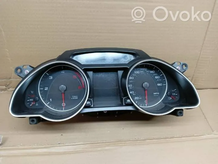 Audi A5 8T 8F Tachimetro (quadro strumenti) 8T0920981B