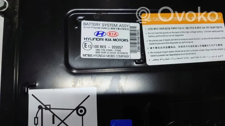 Hyundai Tucson TL Hybrid/electric vehicle battery 