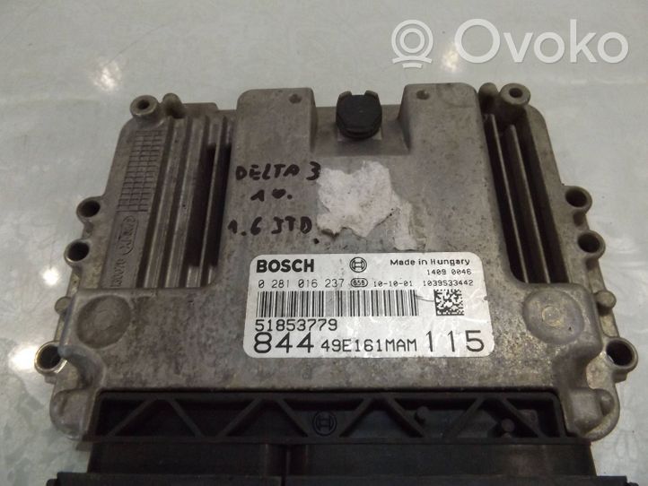 Lancia Delta Sterownik / Moduł ECU 0281016237