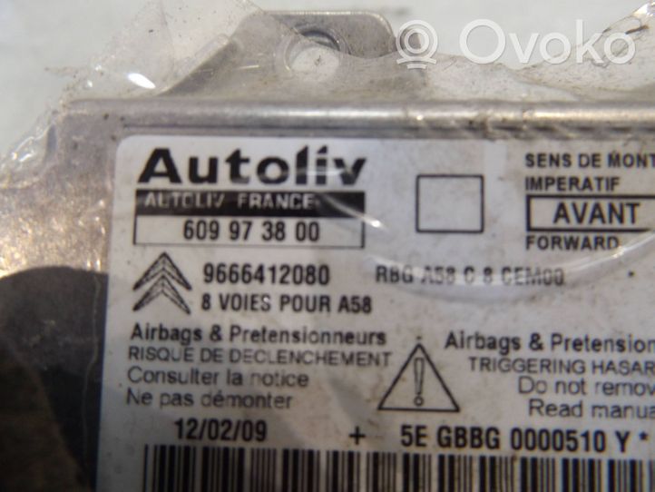 Citroen C3 Picasso Centralina/modulo airbag 609673600