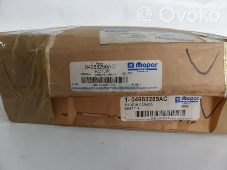 Chrysler Grand Voyager III Priekšējais bremžu disks 04683259AC