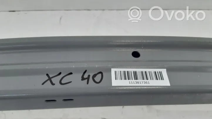 Volvo XC40 Poutre de soutien de pare-chocs arrière 31448657