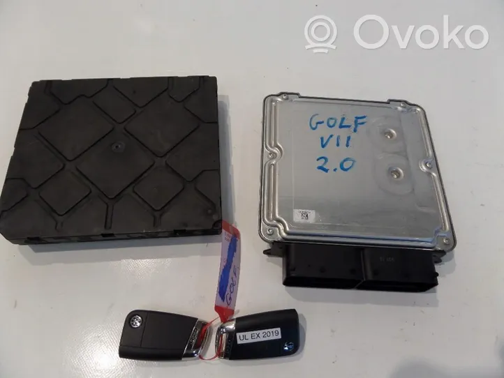 Volkswagen Golf VII Kit calculateur ECU et verrouillage 