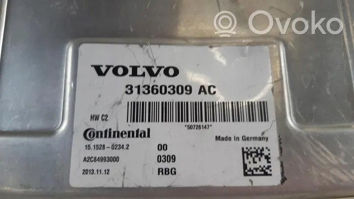 Volvo XC90 Sterownik / Moduł zawieszenia pneumatycznego 31360309