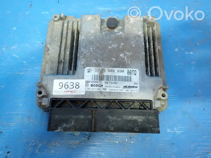 Opel Corsa D Moottorin ohjainlaite/moduuli 55580830