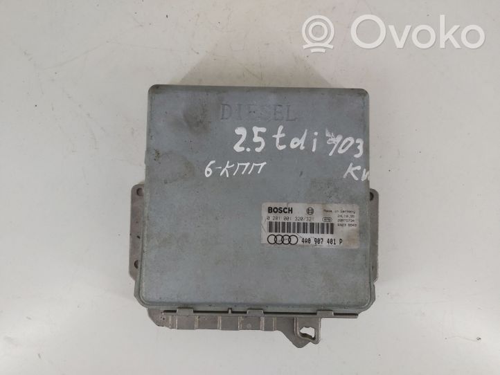 Audi A6 S6 C4 4A Moottorin ohjainlaite/moduuli 0281001320321